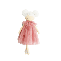 Alimrose Ava Angel Doll Blush Silver