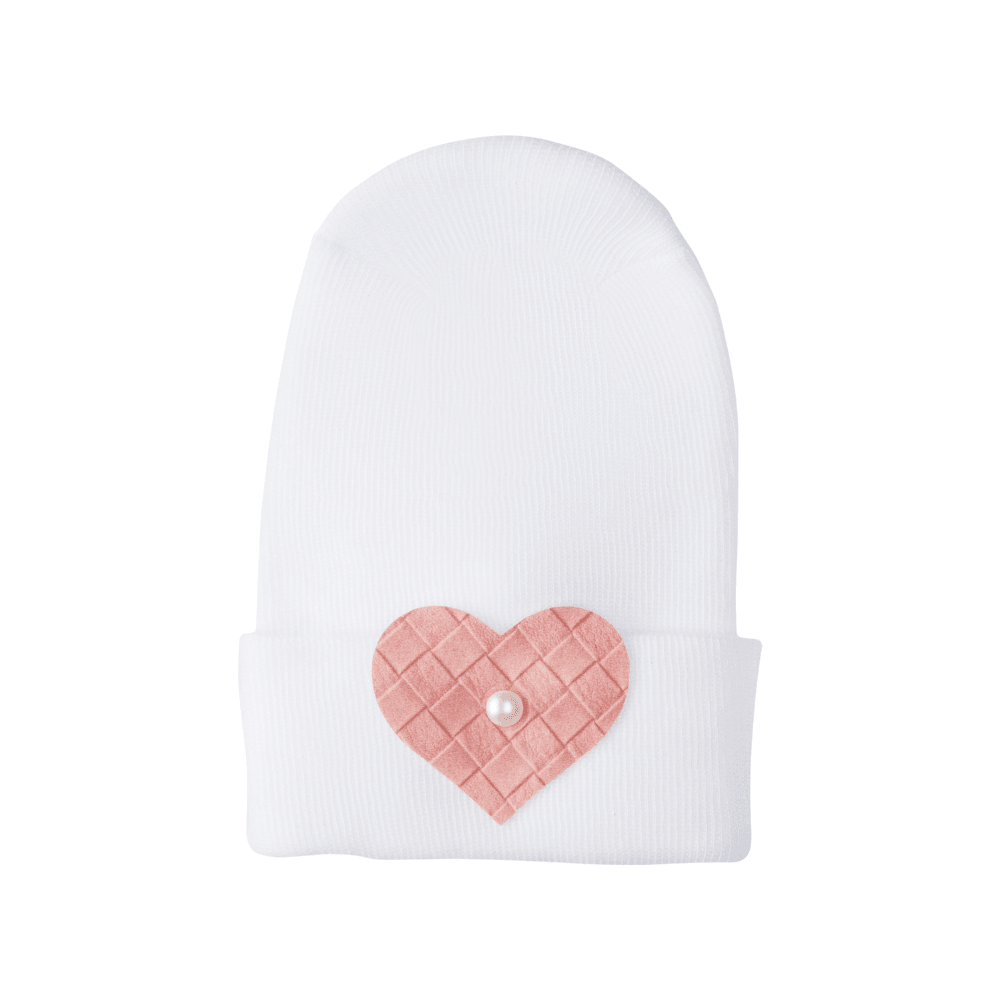 Adora Hospital Hat Linen Petal Heart Adora Hospital Hat Linen Petal Heart