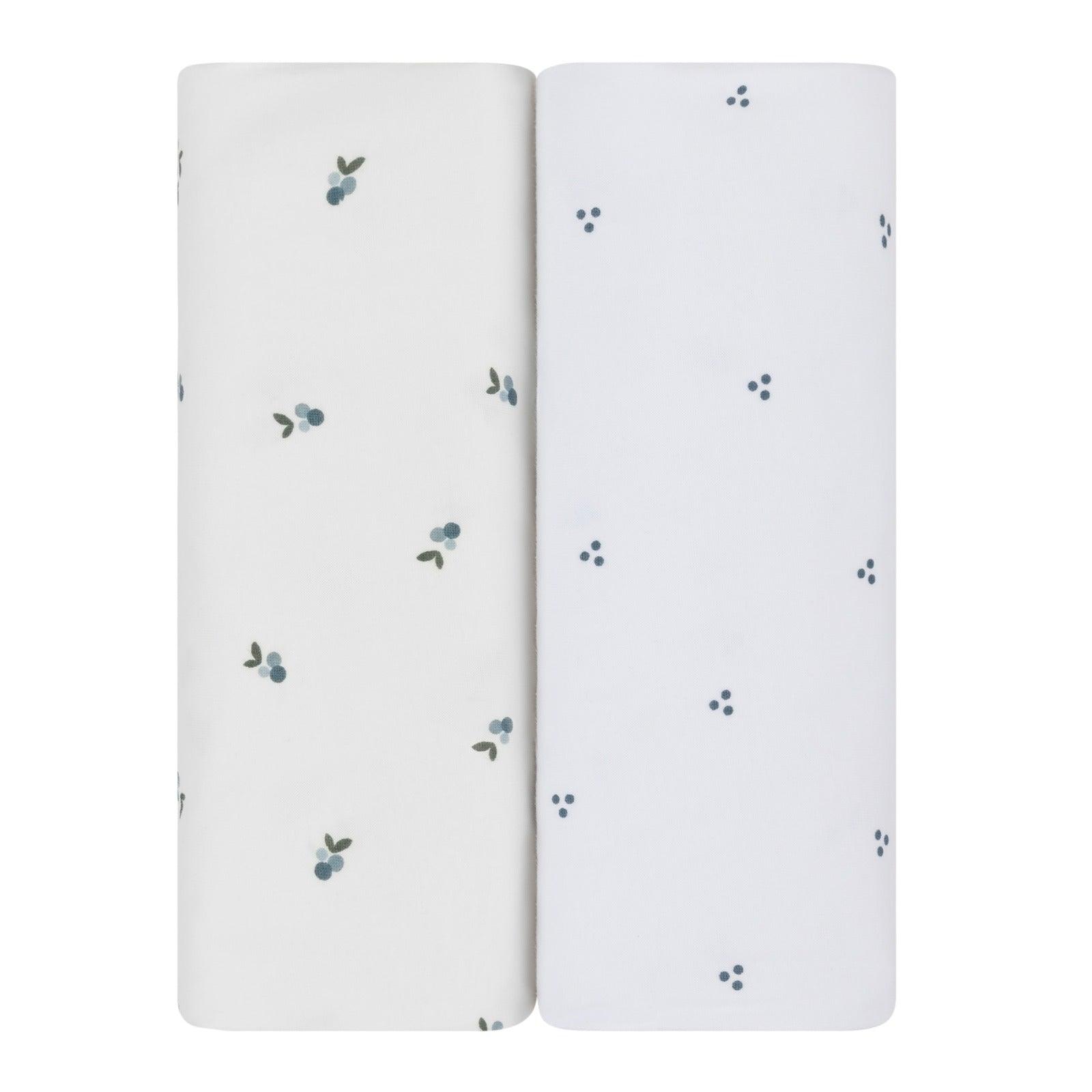 Elys & Co Waterproof Sheets Set - Blue Berry