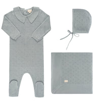 Elys & Co Pointelle Knit Layette Set SS23