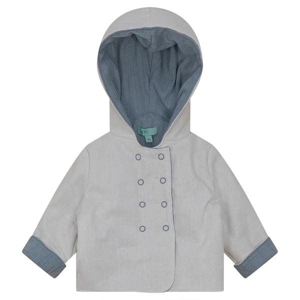 Mini P Baby Linen Jacket and Hat