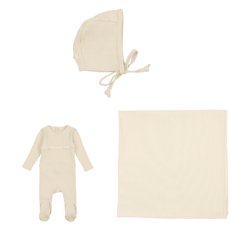 Lil legs Ribbed Layette Set