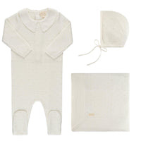 Elys & Co Pointelle Knit Layette Set SS23