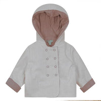 Mini P Baby Linen Jacket and Hat